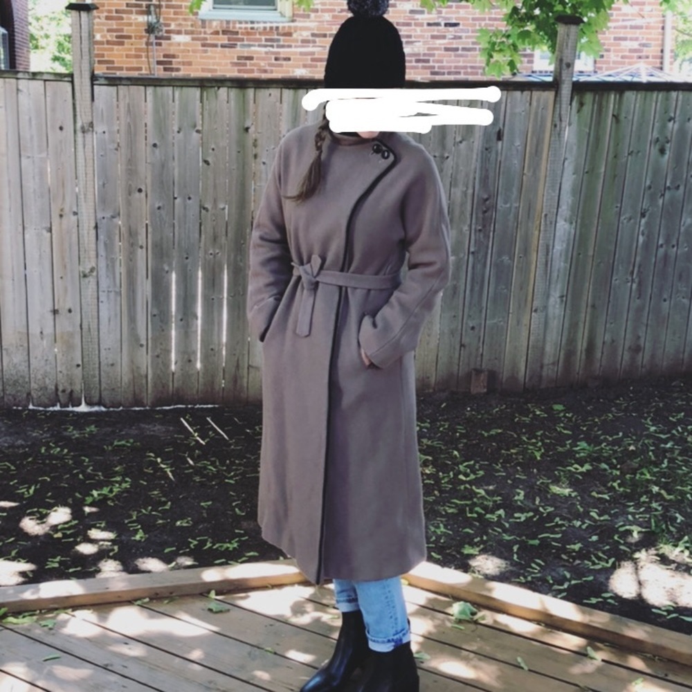 Womens Vintage Anna Manteaux Collection Wool Coat